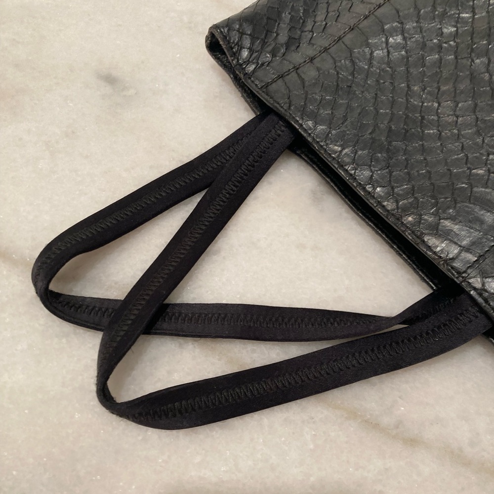 Prada Black Python Mini Tote - Picture 7 of 16